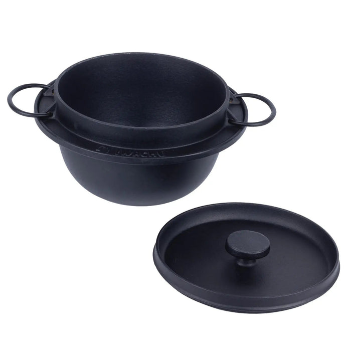 Iwachu Japan Cast Iron Rice Cooker Casserole - Authentic 3-Go Cooking Pot