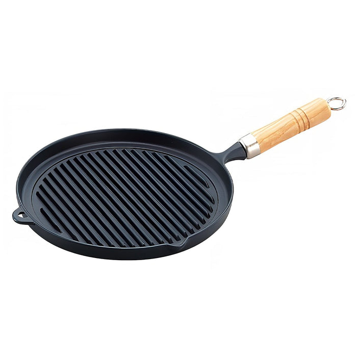 Iwachu Nambu Cast Iron Grill Pan - Authentic Japanese Cooking Essential