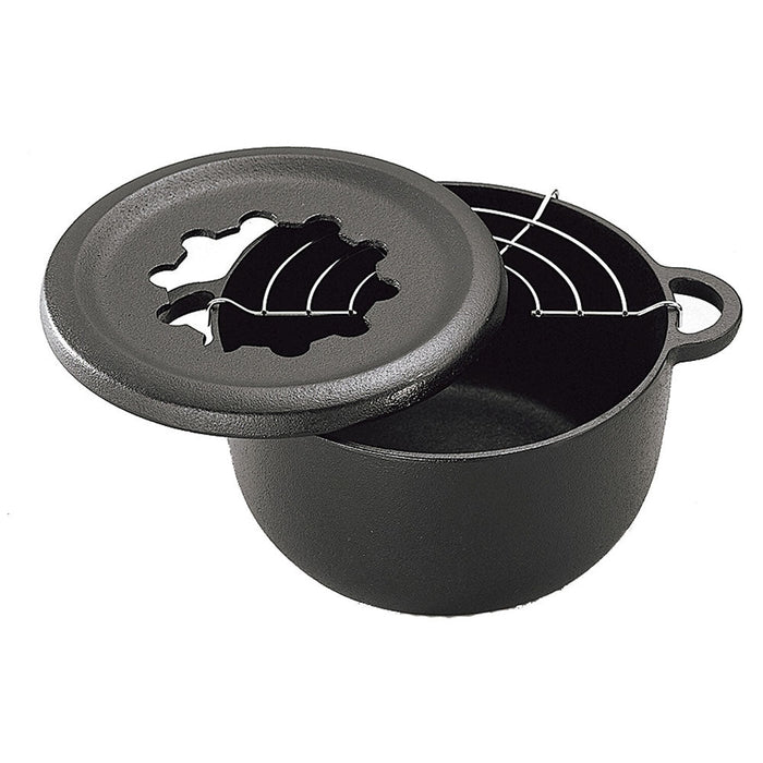 Iwachu Nambu Cast Iron Mini Tempura Fondue Pan - Authentic Japanese Cooking Experience