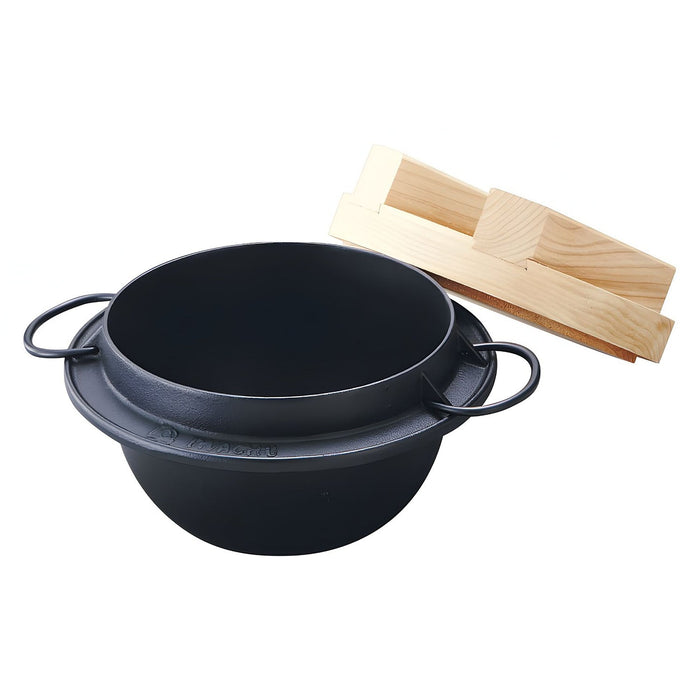 Iwachu Nambu Cast Iron Rice Cooker - Authentic Japanese Rice Cooking Experience