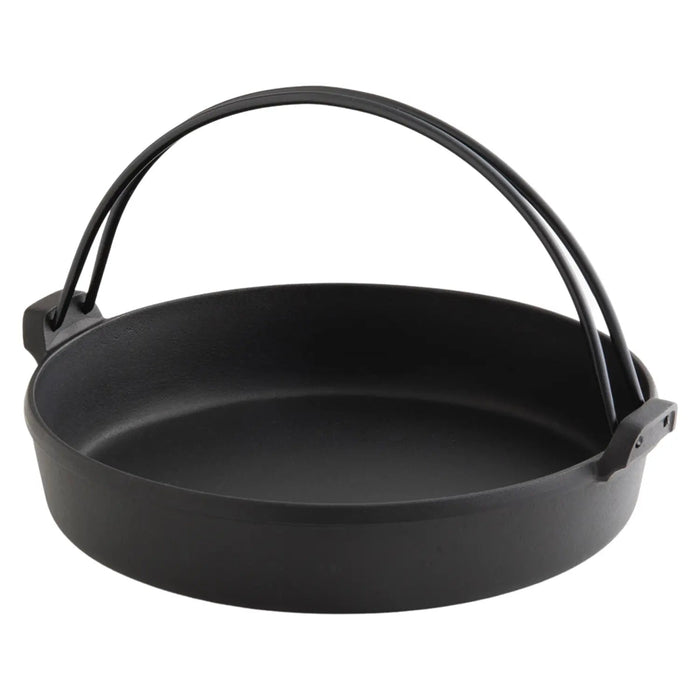 Iwachu Nambu Cast Iron Sukiyaki Pan - Authentic Japanese 20cm Skillet