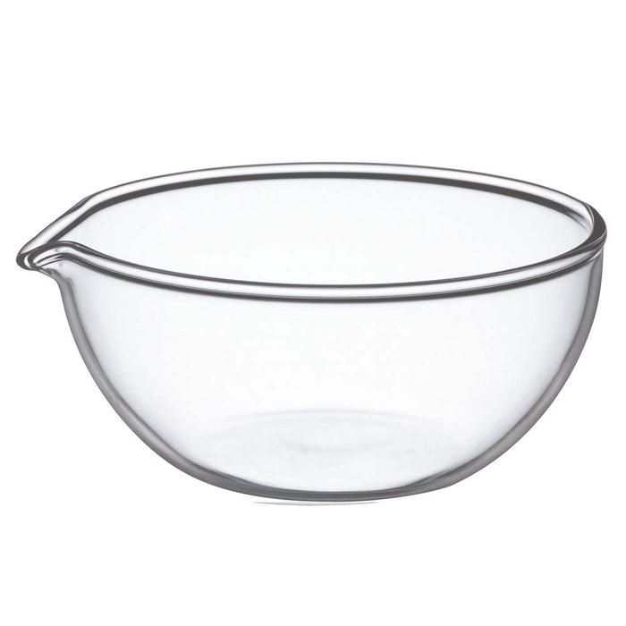 Iwaki 100ml Glass Lipped Bowl - Heat Resistant & Durable