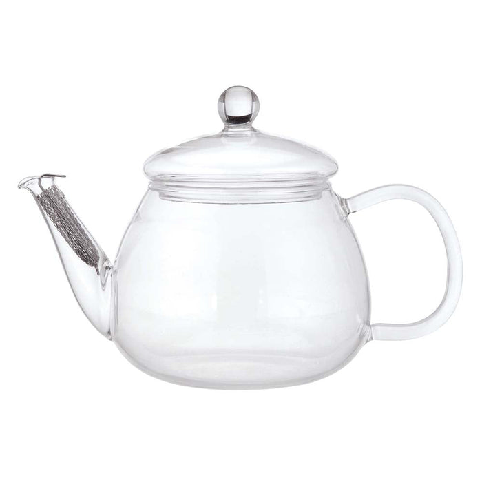 Iwaki Glass Teapot - Durable and Heat Resistant for Optimal Brewing