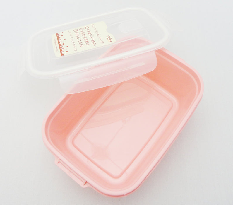 Iwasaki Industry Japan-Made Microwave-Safe Food Storage Container - White 660ml