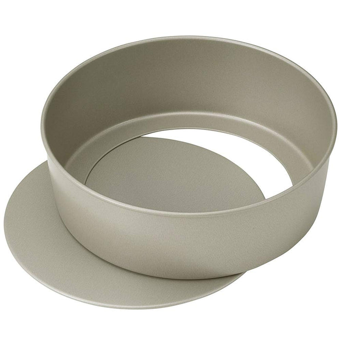 Kai Corporation 18cm Cake Mold Gray DL6103 Japan Fluorine Bottom Removal