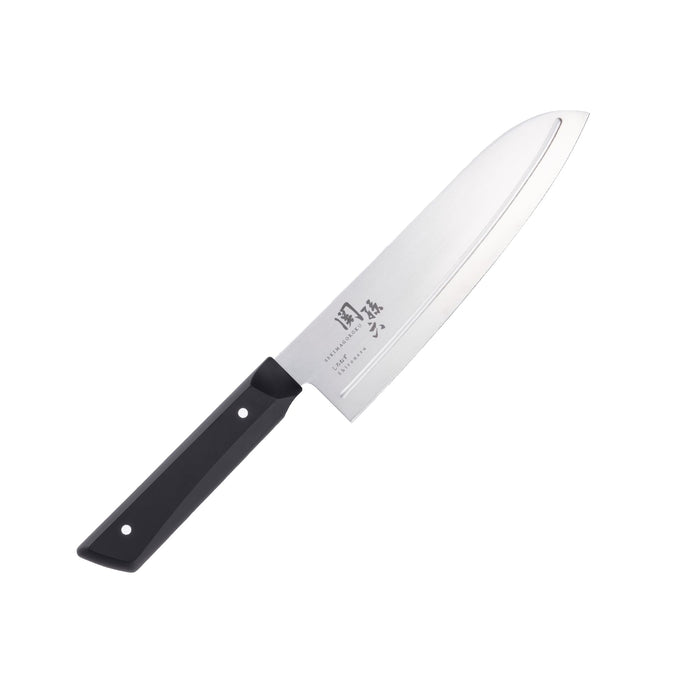 Kai Santoku Knife 165mm RH Rib Line Shironezu Steel Dishwasher Safe Japan AB5472