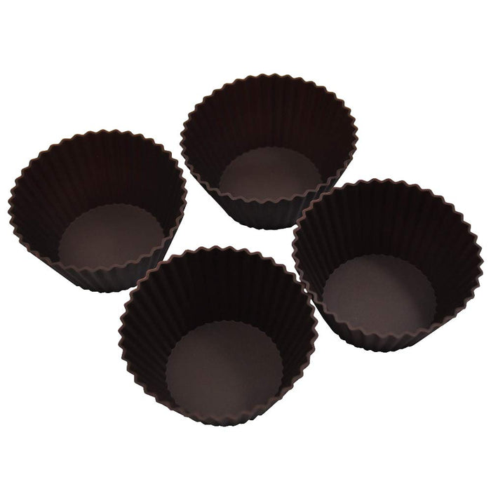 4-Piece Silicone Muffin Mold by Kai House Select - Made In Japan (Dl6354)