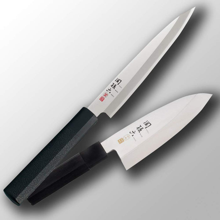 Kai Corp Seki Magoroku Hekiju Sashimi Knife 210mm AK5076 Black