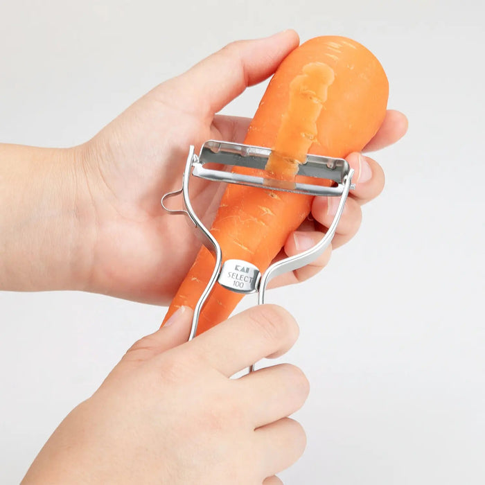 Stainless Steel Peeler by Kai Efficient and Durable Kitchen Tool