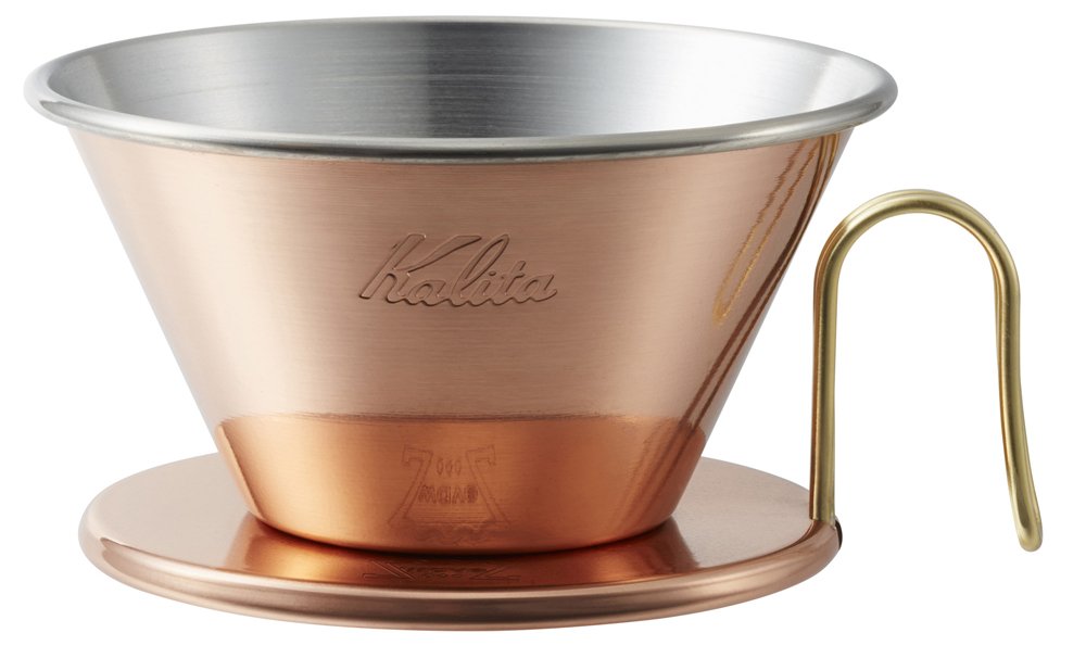 Kalita Wave Copper Coffee Dripper for 2-4 People