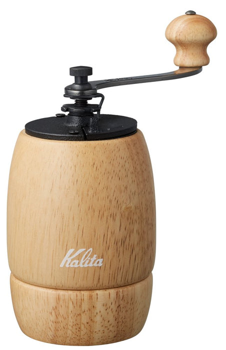 Kalita Wooden Hand Grind Coffee Mill - Antique Small Camping Grinder