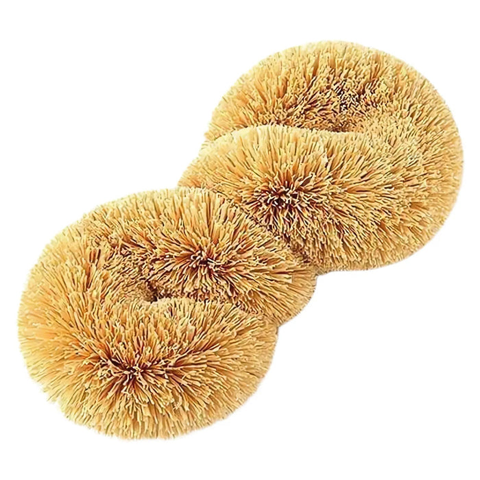 Kamenoko Tawashi Coconut Fiber Dish Scrubber - White