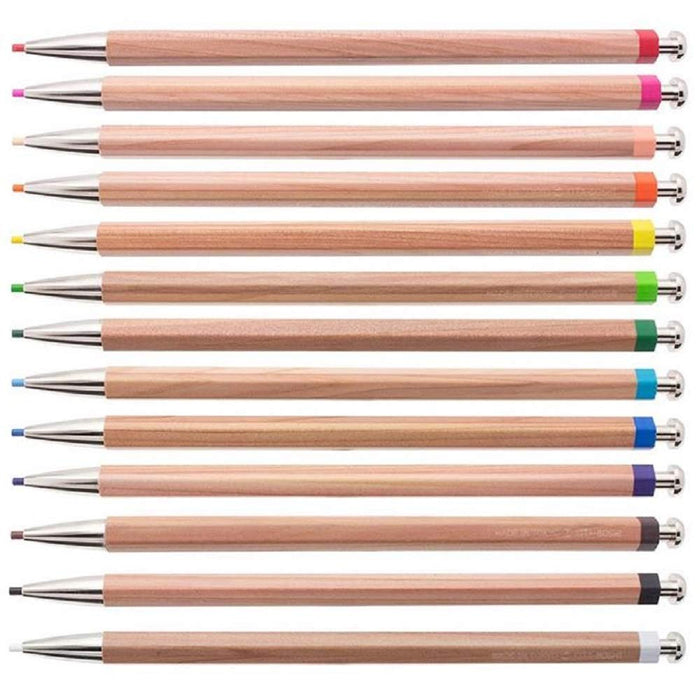 North Star Pencil Kita-Boshi Mechanical Pen 13 Color Set - Japan Otp-1000Ie