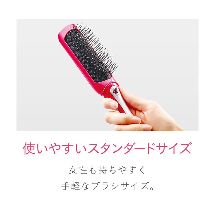 Koizumi Sonic Vibration Magnetic Battery Brush - Pink