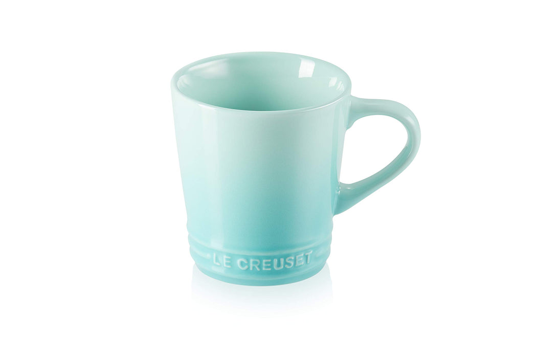 Le Creuset Cool Mint 日本马克杯 - 350 毫升 耐热耐寒，可放入微波炉加热