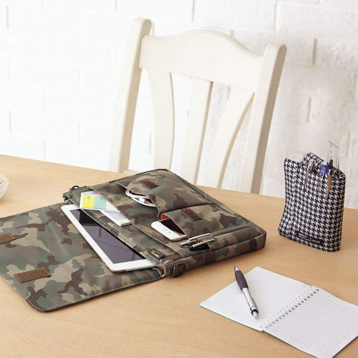 Lihit Lab A6 Camo Carrying Pouch - Made In Japan