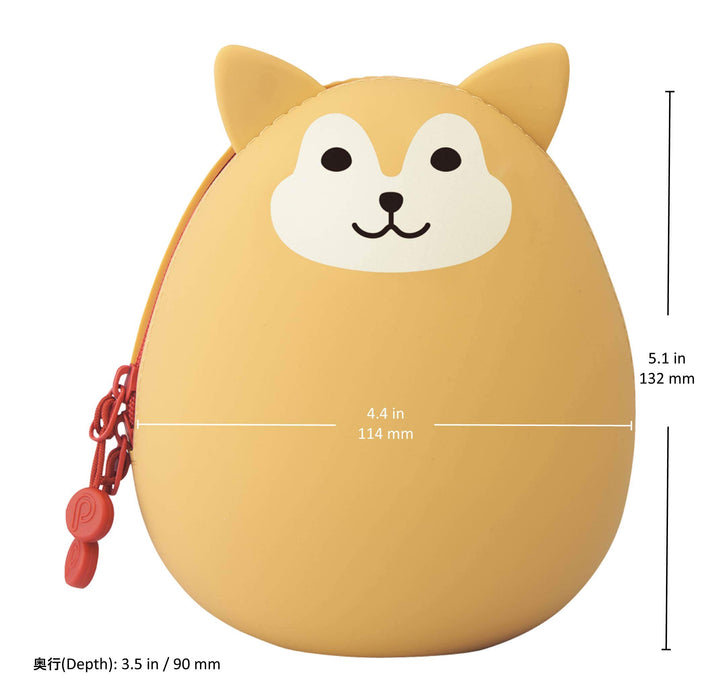 Lihit Lab Japanese Made Big Hachiwareneko Egg Pouch A7783-4