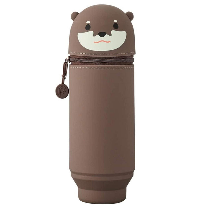 Lihit Lab Big Otter Pen Case A7714-14 - Japanese Design