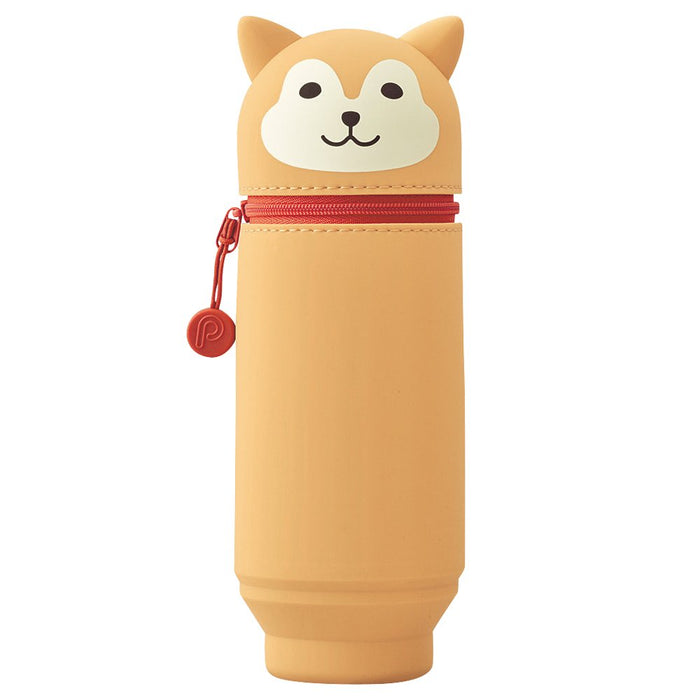 Lihit Lab Big Punilab Shibainu 筆袋 A7714-2 - 日本製造