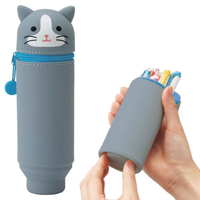 Lihit Lab Pen Case Hachiwareneko A7712-4 Convenient and Stylish Storage