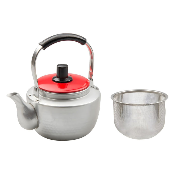 Premium 900ml Aluminum Kyusu Teapot by Maekawa Kinzoku