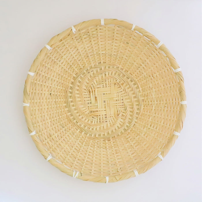 18cm Manyo Soba Bamboo Colander - Efficient Kitchen Tool for Straining