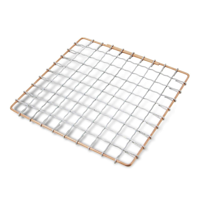 Marujyu Stainless Steel BBQ Grill Mesh for Hida Konro No.5 - 12.5cm