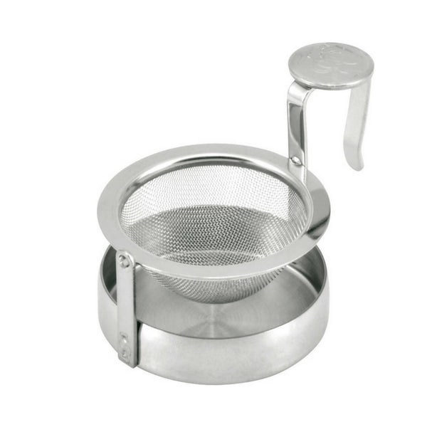 Minex 55mm Stainless Steel Tea Strainer - Revolving Design