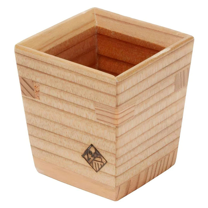 Omoeraku Handcrafted Japanese Extra Small Cedar Sake Cup - Authentic Miranda Style