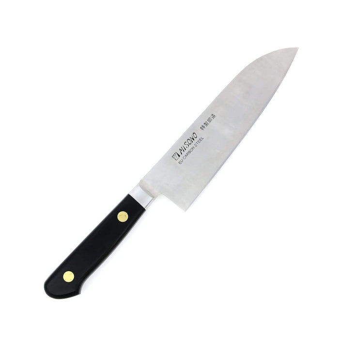 Misono Eu Swedish Carbon Steel Santoku Knife 140mm (No.180) - Hand-Honed Edge