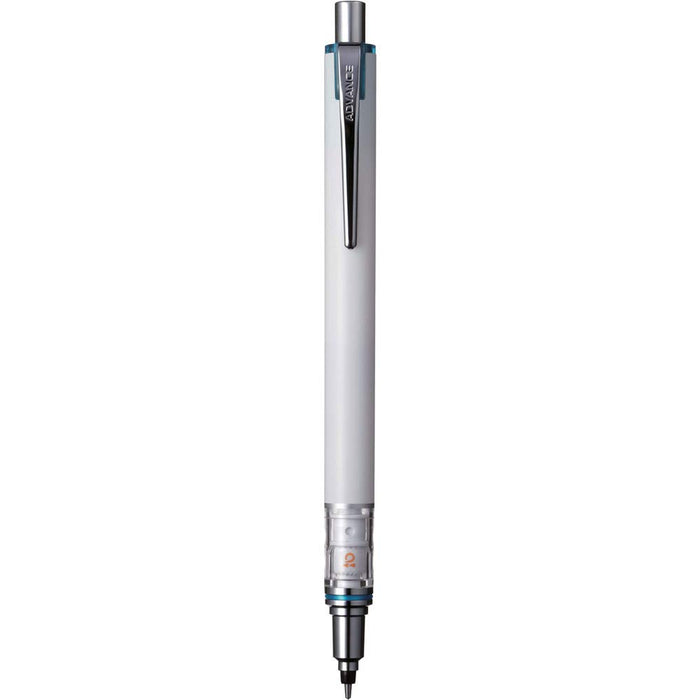 Mitsubishi Pencil Kuru Toga Advance 0.5 White Mechanical Pencil - Japanese Made (M55591P.1)