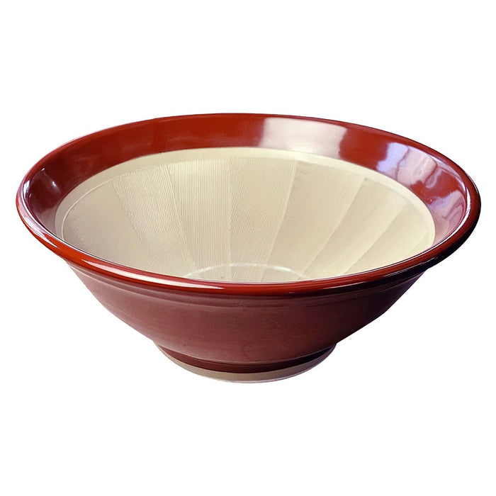 Motoshige Ceramic Suribachi Mortar - Authentic Japanese Kitchen Tool