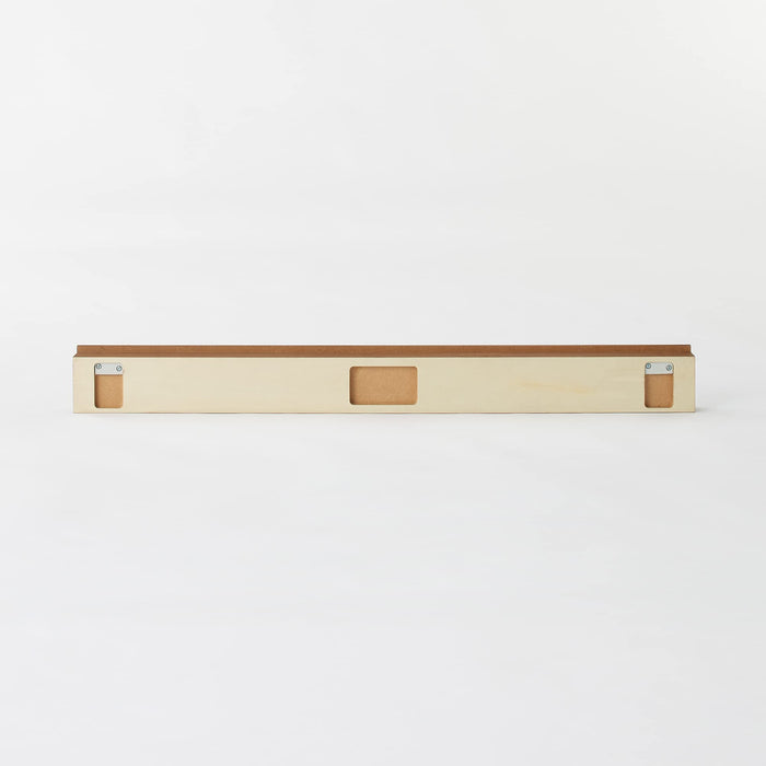 Japanese-Made Wall-Attached Walnut Furniture - 88x4x9cm