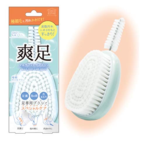 Lucky Wink Foot Brush Bob1200 - Japanese Made Multi Care Tool