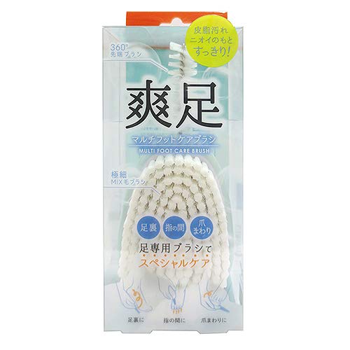 Lucky Wink Foot Brush Bob1200 - Japanese Made Multi Care Tool