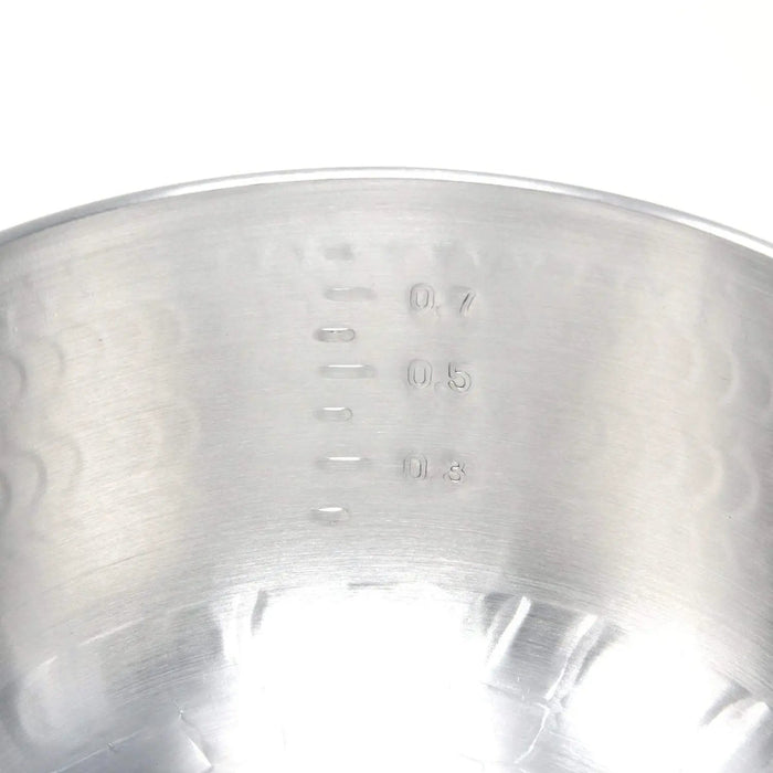 Nakao Japan Aluminium Yukihira Saucepan - Extra Thick 3mm, 22.5cm