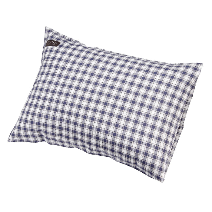 Nishikawa Organic Cotton Soccer Pillowcase - Wide Size, Made in Japan, Navy (63X43Cm)