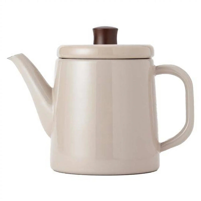 Noda Horo Enamel Kettle 1.5L Beige - Stylish and Functional Kitchen Essential