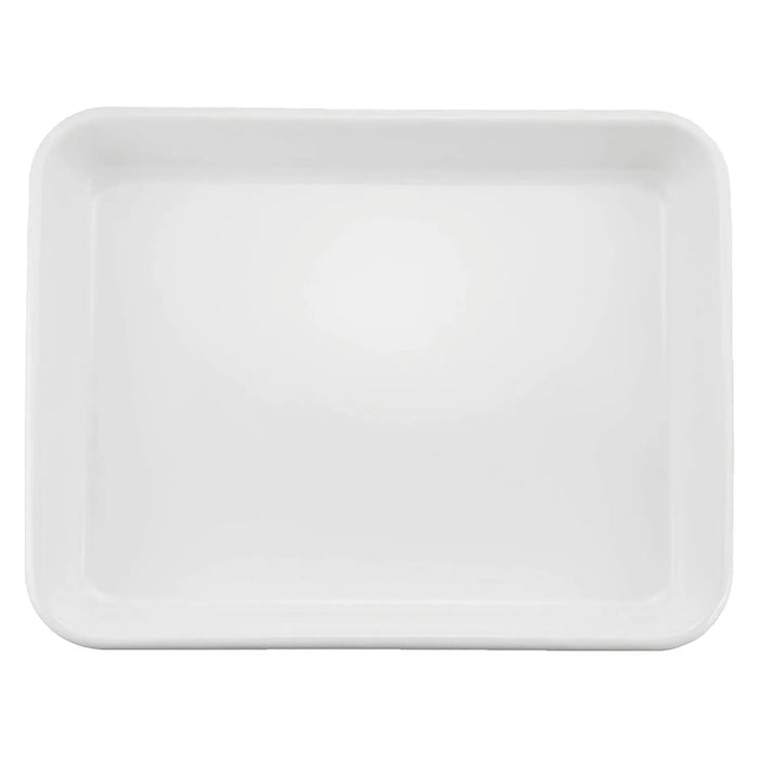 Noda Horo White Series Enamel No.8 Nestable Baking Tray for Meal Prep