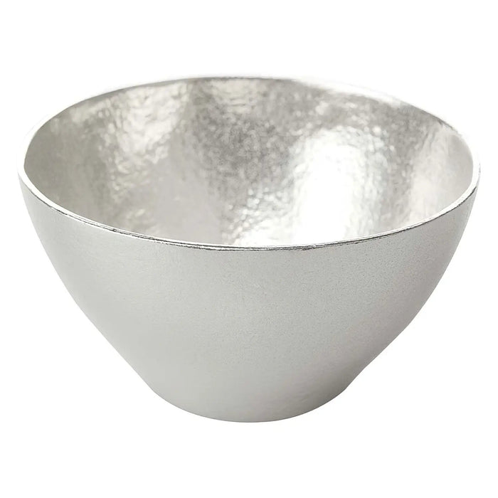 Nousaku Tinware Small Bowl Maru - Exquisite Craftsmanship for Delightful Dining