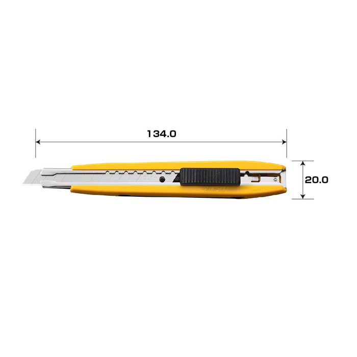 Olfa 自鎖刀具 DA-1 208B 附刀片文件夾