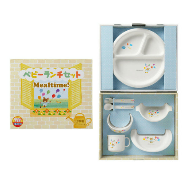 Osk Mealtime Baby Toddler Plastic Unbreakable Dinnerware Set - Durable and Safe for Little Ones