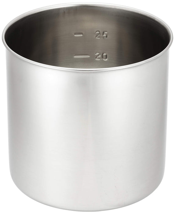 Endo Shoji Oya Seisakusho Akt13016 16Cm Japanese Steel Kitchen Pot with Scale