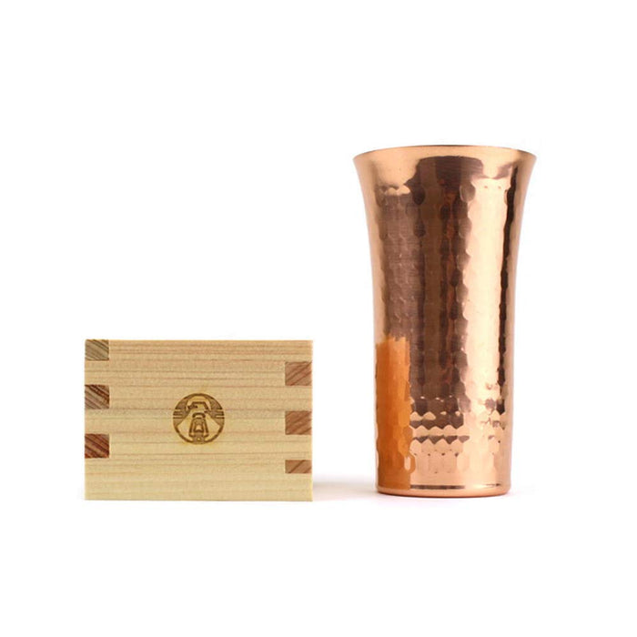 Peaks&Trees Copper Tumbler & Japanese Cypress Sake Cup Set - L Size