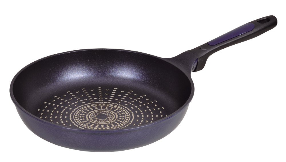 28cm Japan Blue Diamond Coat Frying Pan - Gas Fire Only