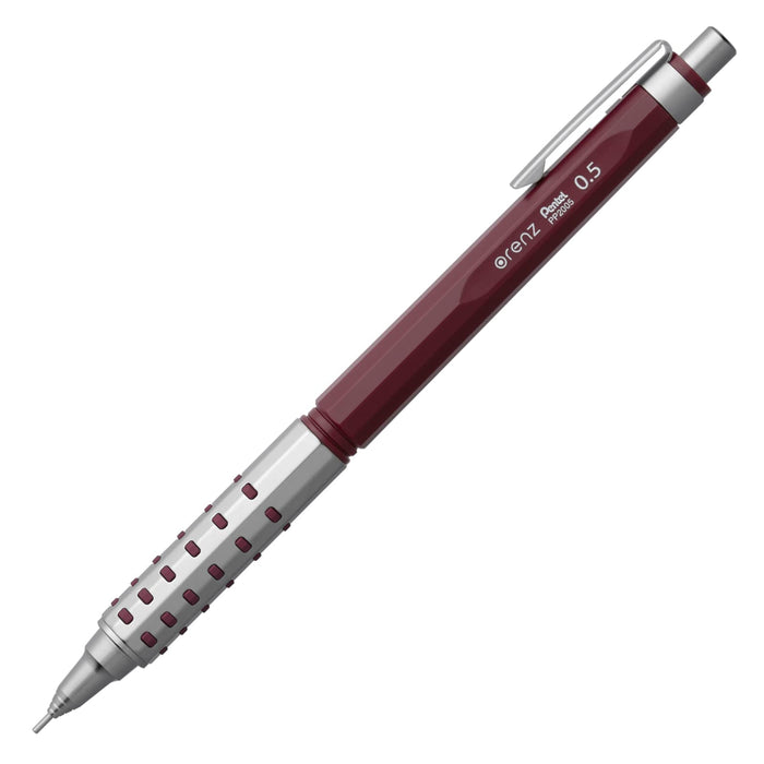 Premium Japanese Made Pentel Mechanical Pencil Olens 0.5mm - Dark Red XPP2005-B