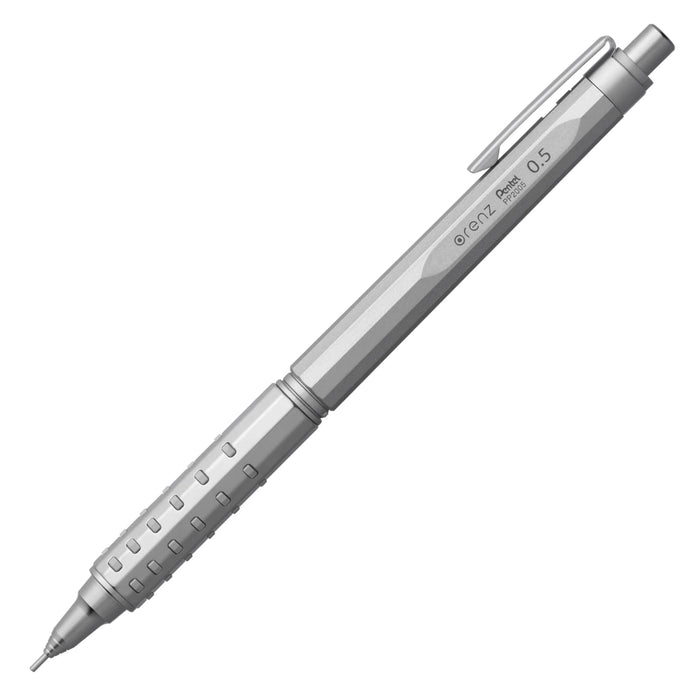 Pentel Orenz 0.5 毫米自動鉛筆 - 銀色 XPP2005-Z，日本製造