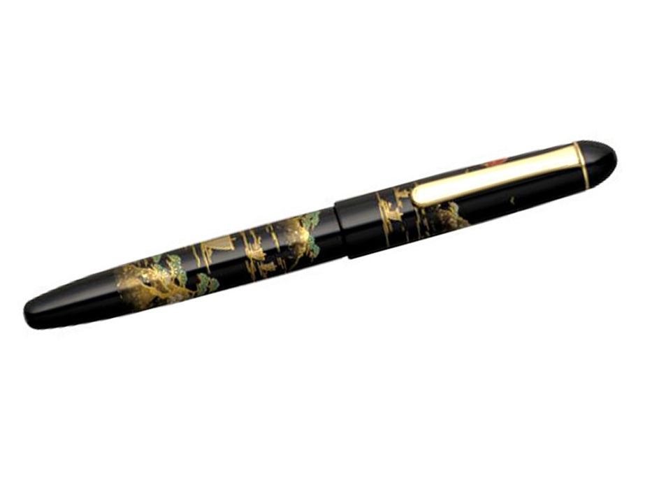 Platinum Kagadaira Makie Sansui 14K Fountain Pen - Pnb-30000B-84-M