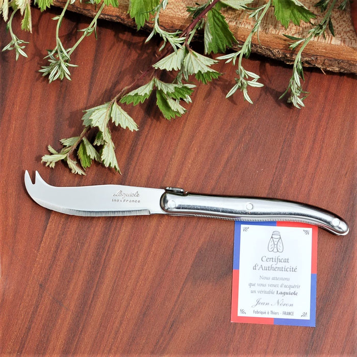 Neron France Mini Cheese Knife w/Stainless Steel Handle by Towel Mall Orta