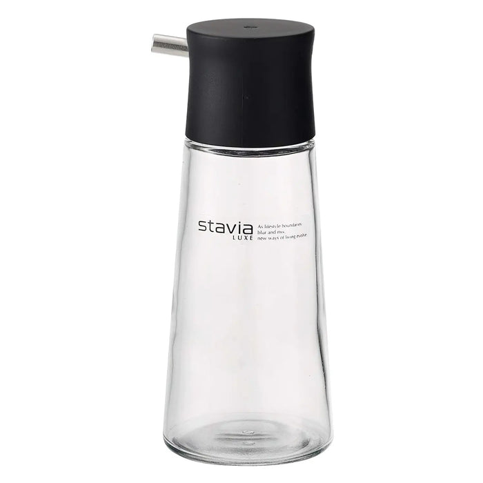 Risu Stavia Luxe 140ml Black Glass Soy Sauce Cruet